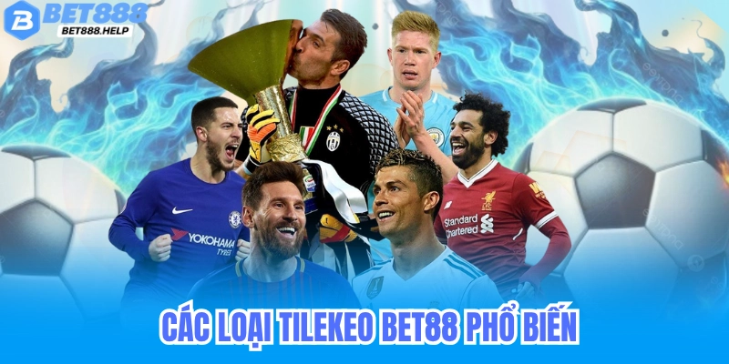 Các loại kèo phổ biến nhất tỷ lệ kèo bet88