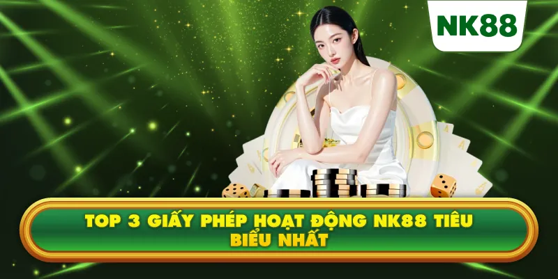 Top 3 giấy phép hoạt động NK88 tiêu biểu nhất